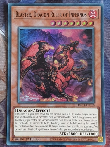 Blaster, Dragon Ruler of Infernos (SR-V.1)