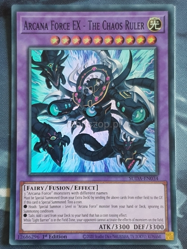 Arcana Force EX - The Chaos Ruler (SR)